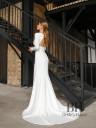 Laconic mermaid wedding dress "Eva"