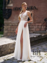 Tender chiffon wedding dress "Helly"