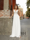 Chiffon wedding dress "Iness"
