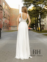 Chiffon wedding dress "Iness"