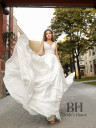 Chiffon wedding dress "Iness"