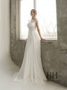 Light chiffon wedding dress "Jadore"