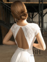 Light chiffon wedding dress "Jadore"