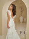 Mermaid wedding dress with train "Karina"