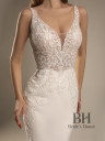 Feminine mermaid wedding dress "Kim"