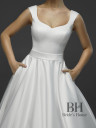 Satin wedding dress "Lior"