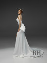 Wedding dress with a bow "Liza"