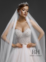 Wedding dress with pearls "Monika"
