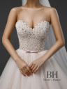 Wedding dress with pearls "Monika"