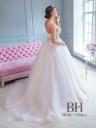 Wedding dress with a train "Monika"