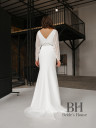 Discreet mermaid wedding dress "Rusanna"