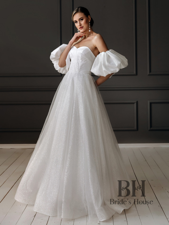 Sparkly wedding dress "Sheri shine"