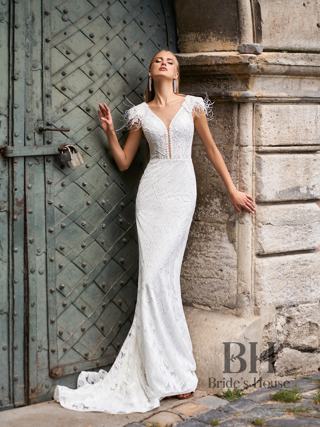 Lace wedding dress mermaid "Sindy"