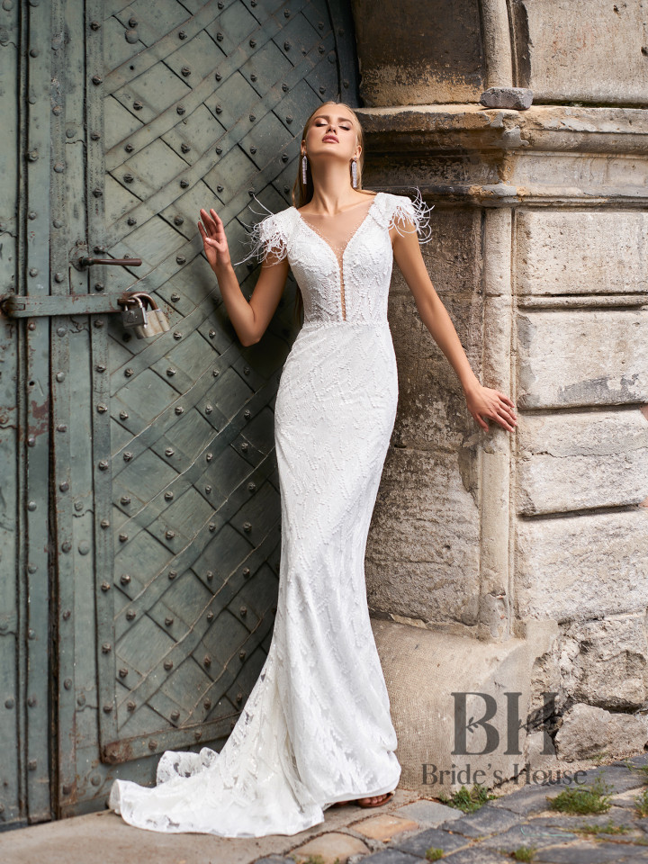 Lace wedding dress mermaid "Sindy"
