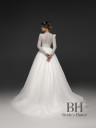 Wedding dress with beads "Sintiya"