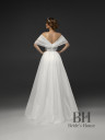 Wedding dress with draping "Sky"