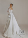 Wedding dress with sleeves "Snizhana"