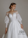 Wedding dress with sleeves "Snizhana"