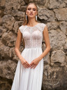 Laconic straight wedding dress "Solly"