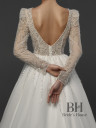 Wedding dress with sleeves "Evelin"
