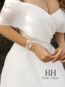 Stylish wedding dress "Vosk"