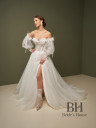 Wedding dress with appliques "Chantel"