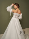 Wedding dress with appliques "Chantel"