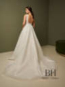 Wedding dress with lace belt "Ines"