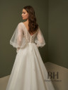 Wedding dress in nude color "Ingrid"