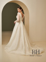 Dress with corset and long sleeves "Ksenia"