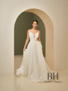 A-line wedding dress with open top "Lita"