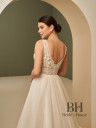A-line wedding dress with slit and train "Milana A"