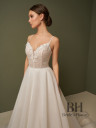 Wedding dress with floral appliqués "Nova"