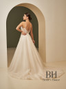 Wedding dress with floral appliqués "Nova"