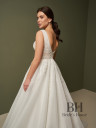 A-line dress with lace appliques "Venice"