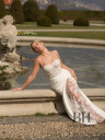Wedding dress with lace "Cateline"