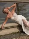 Wedding dress with lace "Cateline"