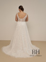 Unique wedding dress "Delice"