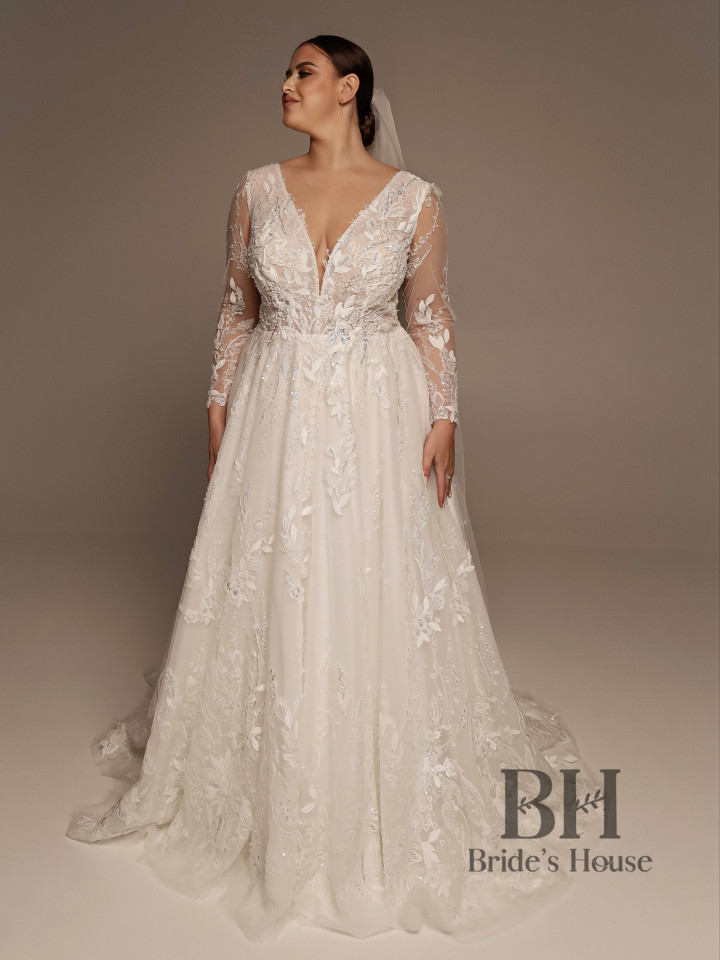 Luxurious wedding dress "Helen"