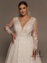 Luxurious wedding dress "Helen"