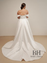 Off the shoulder wedding dress "Hillary"