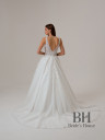 Dress with embroidered corset "Leona" 