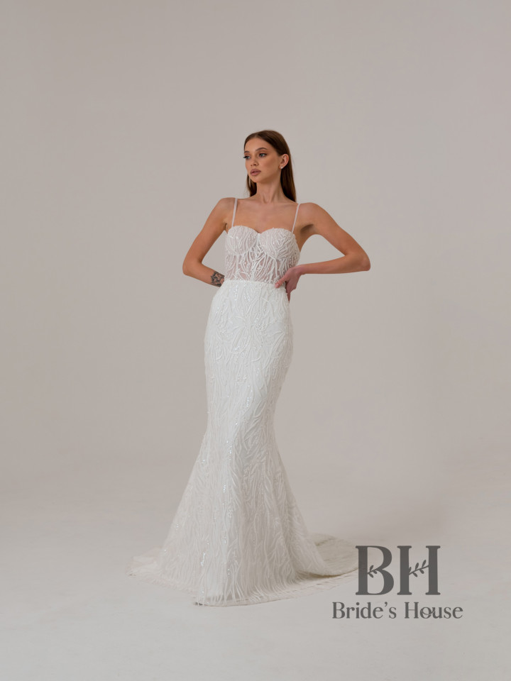 Exquisite mermaid wedding dress "Medisa"