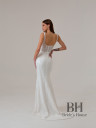 Square neckline wedding dress "Viva"
