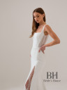 Square neckline wedding dress "Viva"