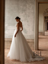 Wedding dress with a removable cape “Brooklyn”