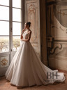 Mikado wedding dress with train “Cameron”