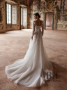 Wedding dress with a translucent corset “Keri”