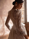 Chantilly wedding dress with long sleeves “Lara”