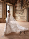 Wedding dress with detachable cape “Sicilia”